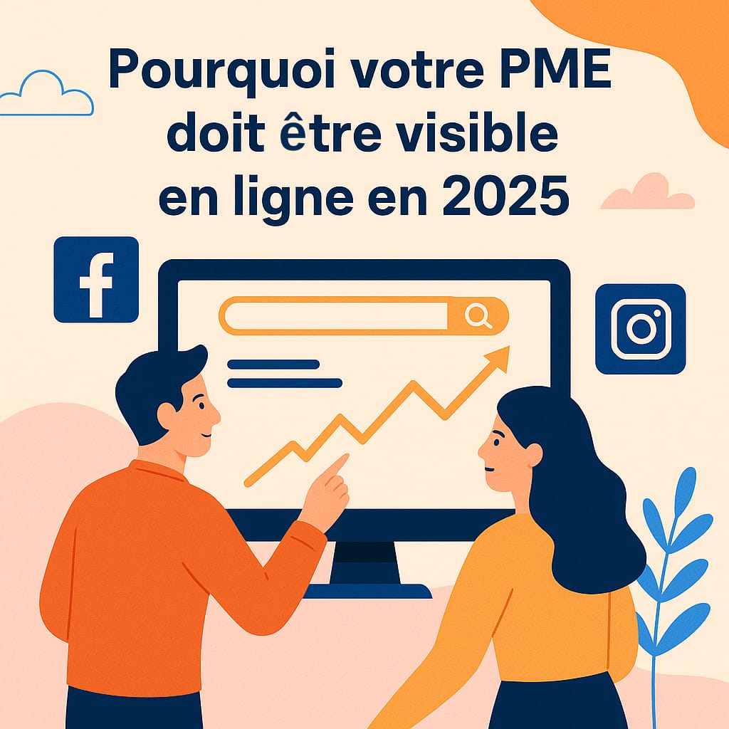 Pourquoi votre PME doit être visible en ligne en 2025